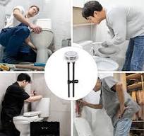 VekkEr Pulsante WC con Doppio Scarico, valvola di riempimento cisterna, WC  Kit WC con Doppio Scarico Pulsante WC Allungare la valvola di Scarico WC ...