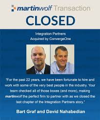 Thank you Bart Graf and David Nahabedian for your kind words. While our…