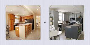 Why i chose to reface my kitchen cabinets (rather than paint or replace) kitchen remodels are expensive, especially if you choose to gut and replace the cabinets. 15 Diy Kitchen Cabinet Makeovers Before After Photos Of Kitchen Cabinets