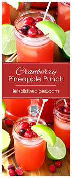 Cranberry Pineapple Punch Recipe Alcohol Free Cocktail Recipes Alcohol Free Cocktails Cocktail Recipes