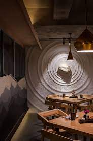 Sozo Is A Japanese Food Restaurant In Chengdu China Designed By Ahead Design A Design Japanese Restaurant Interior Japanese Restaurant Design Zen Interiors