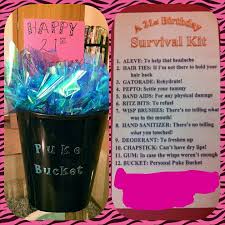 Diy Birthday Gifts For 21 Year Old Male 21st Birthday Survival Kit Gift Birthday Survival Kit Hangover Kit 21st Birthday 21st Birthday Survival Kit