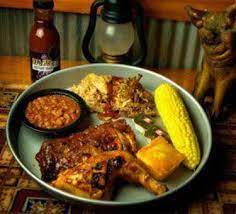 1/2 rack baby back, 1/4 chicken. Gold Rush Bbq Legendary Bbq Ribs Chicken Pork Beef