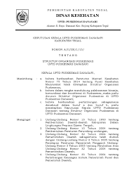 Pada materi kali ini kita akan membahas mengenai surat keputusan mulai dari pengertian. Sk Struktur Organisasi Puskesmas