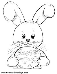 Vous pourrez ensuite faire du coloriage comme bon vous semble ! Coloriage Lapin 9656 Animaux Album De Coloriages