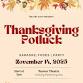 Thanksgiving Potluck event image