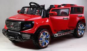 Bella Play Battery Operated 2 Seater Tandem Electric Ride On Truck Red Toy Cars For Kids Cars For Sale Car