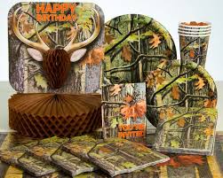 Set Your Sites On The Perfect Celebration With A Deer Hunting Party Themehunting Camo Party Suppl Hunting Camo Birthday Party Camo Birthday Party Camo Birthday