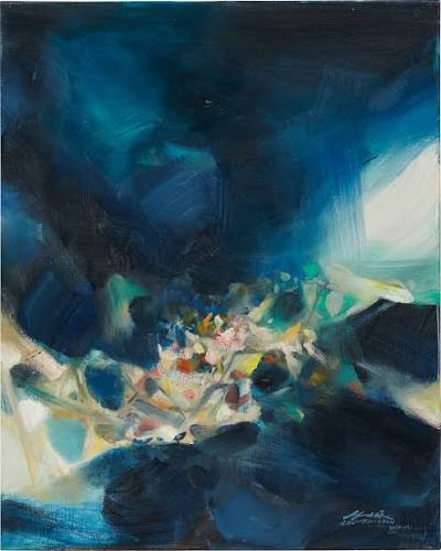 Work by Chu Teh-Chun