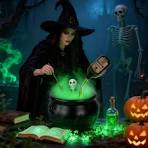Amazon.com | Halloween Decorations Indoor,10" Large Black ...