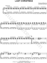 Download and print in pdf or midi free sheet music for last christmas by wham! Wham Last Christmas Sheet Music Piano Solo In C Major Download Print Sku Mn0136113