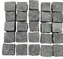 Black Granite 3.5" x 3.5" CobbleStone