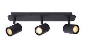 2.1 der beste deckenstrahler fürs badezimmer. Lennert Deckenstrahler Badezimmer Led Dim Gu10 3x5w 3000k Ip44 Schwarz