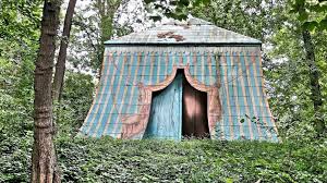 La Yourte Du Desert De Retz Folies De Jardin Garden Outdoor Structures Outdoor