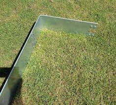 Comment Poser Des Bordures Metaliques Acier Galvanise Carrelage Terrasse Bordure Acier Bordures