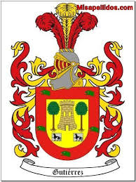 Resultado De Imagen De El Escudo De Gutierrez Verdadero Family Crest Coat Of Arms Family Shield