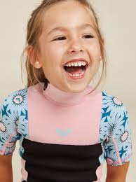 ROXY Girls 2/2mm Prologue Short Sleeve Back Zip Springsuit