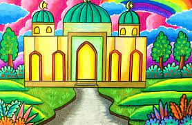 Gambar sketsa masjid untuk mewarnai ini sesuai dengan namanya, banyak di aplikasikan sebagai objek mewarnai untuk anak anak tk ataupun paud. 5 Tips Mewarnai Gambar Masjid Hasil Bagus Download Gambar
