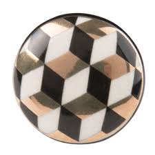 Stationery Accessories Bouton De Porte Motifs Graphiques Porte Metal