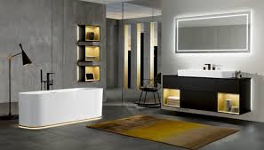Floating bathroom vanities used to be synonymous with contemporary design for years. Luxury Modern Bathroom Design Noida Interiors