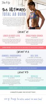 The Ultimate Total Ab Burn Toning Workouts Abs Workout Total Abs
