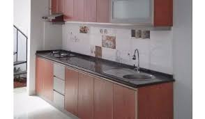Model kitchen set minimalis dapur kecil shabby mewah. Inspirasi Populer 21 Kitchen Set Minimalis Model Lurus