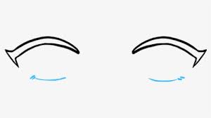 How to draw anime face. How To Draw Anime Eyes Closed Eyes Drawing Anime Hd Png Download Transparent Png Image Pngitem