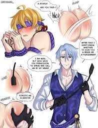 Post 5038360: Ayato_Kamisato Genshin_Impact Starmiu Thoma