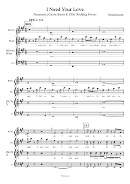 Dance Of The Sugar Plum Fairy Pentatonix Sheet Music I Need Your Love Pentatonix Full Arrangement Pentatonix I Need You Love Sheet Music