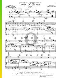 This must be a trick i downloaded the video and after waiting surprise subtitles are invisible and it talks in a very weird language i've never heard of before. House Of Flowers Noten Klavier Gesang Gitarre Pdf Download Streamen Oktav