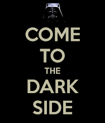 COME TO THE DARK SIDE Poster | Beth Shackel | Keep Calm-o-Matic