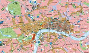 Karte der londoner kopfbahnhöfe inklusive wichtiger fernbahnhöfe. Diercke Weltatlas Kartenansicht London Innenstadt 978 3 14 100383 3 86 2 1