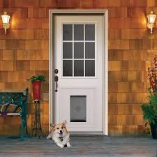 pet proof screen door home depot in 2021 dog door steel entry doors sliding glass dog door