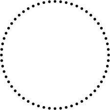 Creating Dotted Lines That Are Actually Circles Circle Outline Circle Dots