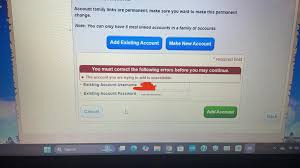 Edit: figured out that I had it typed in wrong and then figured out she is  a steam user and I am not so the linking will not be possible 😭😂 So