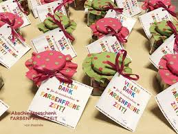 Merci selbst gestalten ein persönliches geschenk basteln. Abschiedsgeschenk Farbenfrohe Zeit Kostenlose Bastelanleitung Und Druckvorlage