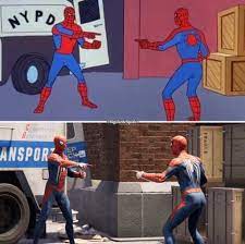 Memes Recreated With Spiderman Ps4 Part 2 9gag