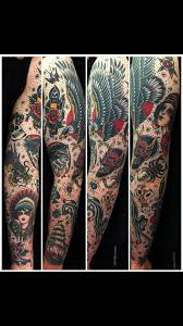 Old School Traditional Tattoo Sleeve Traditional Tattoo Traditional Tattoo Sleeve Sleeve Tattoos