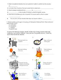 Convection write your definition of convection: Heat Transfer Ws Changed For Sub