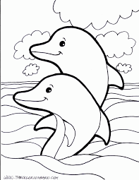 If you want dolphin picture for coloring yourself then you need to click on black & white print link. Printable Dolphin Coloring Pages Coloring Home