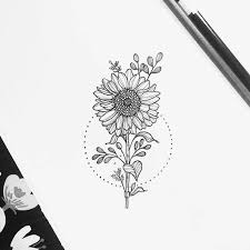 27 Comments Black And White Illustrations Blackwo 10k Black Blackworknow Comments Illust Sunflower Tattoo Shoulder Sunflower Tattoos Floral Tattoo Sleeve