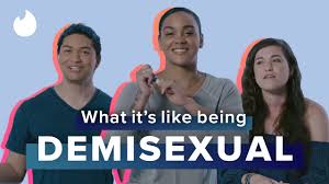 According to avenwiki, a demisexual is a person who does not experience sexual attraction unless they form a strong emotional connection with someone. 4 Demisexual People Explain What Demisexuality Means To Them Youtube