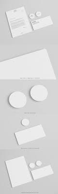Free Stationery Mock Up With Rounded Corner And Round Business Card Each Objects Are Separate Free Business Card Mockup Round Business Cards Stationery Mockup