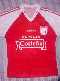 Noticias sobre independiente santa fe: Independiente Santa Fe Home Football Shirt 1996 1997