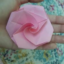 Let's cut 5 pieces of 10 x 10 cm with colored papers. Origami Flower 13 Steps With Pictures Instructables