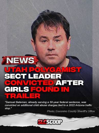 Samuel Bateman, the leader of a polygamist sect with ties to southern Utah,  has been convicted on additional child abuse charges stemming from a 2022  traffic stop in Arizona. Authorities said two