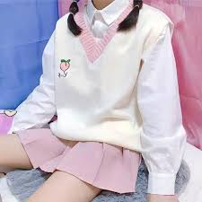 Embroidery Fruits Knitted Vest Kawaii Fashion Outfits Kawaii Clothes Pastel Aesthetic Outfit Check out inspiring examples of kawaii_pink_aesthetic artwork on deviantart, and get inspired by our community of talented artists. kawaii clothes pastel aesthetic outfit