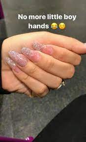 Glitter Tips Glitter Tip Nails Nails Pretty Nails Glitter