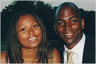Rashida La Lande and Derrick Diggs