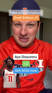 How to Pronounce Ayo Dosunmu